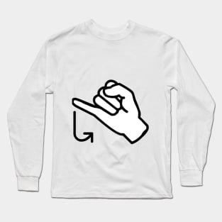 american sign language gift Long Sleeve T-Shirt